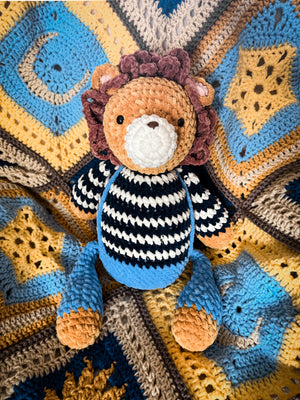 Custom Matching Barn Yarn Pet and Baby Blanket