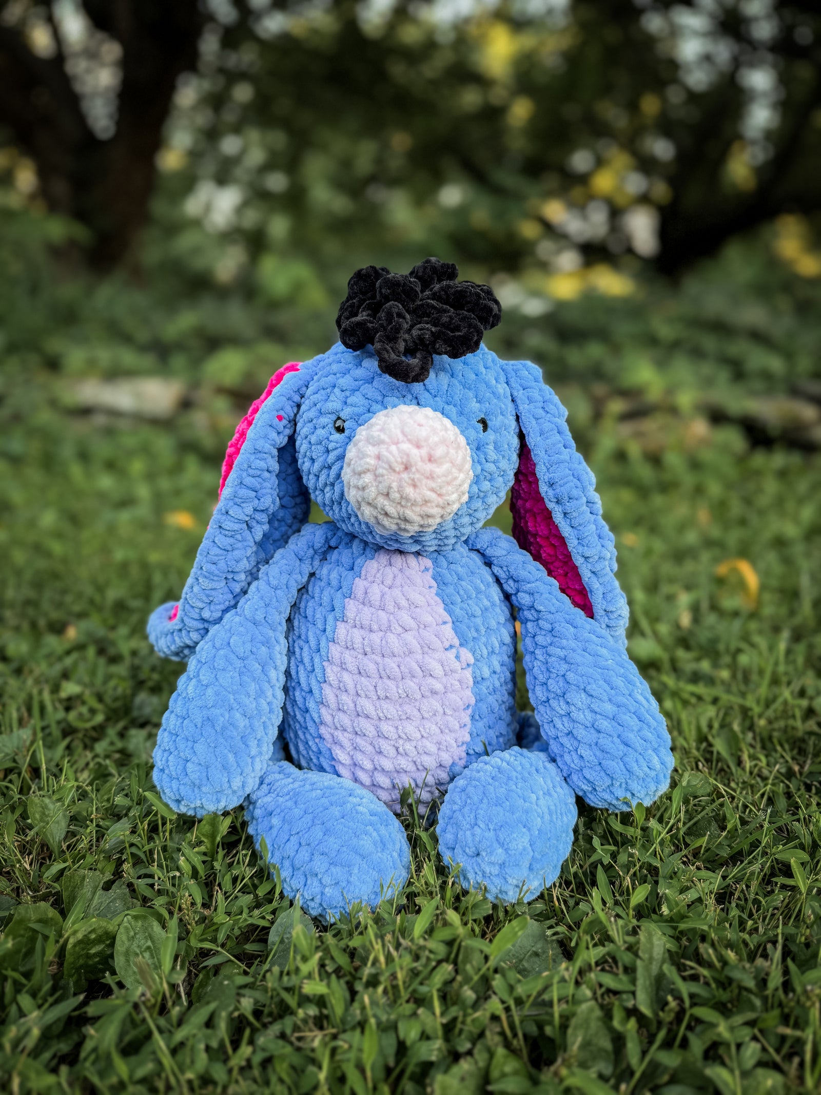 Blue and Pink Donkey