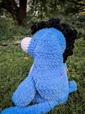 Blue and Pink Donkey