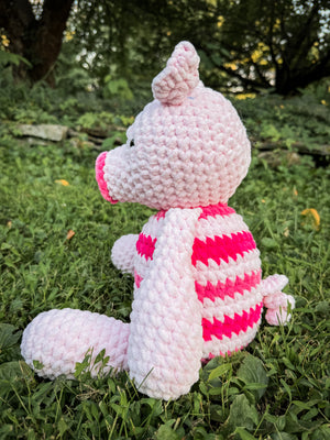 Pink Striped Pig